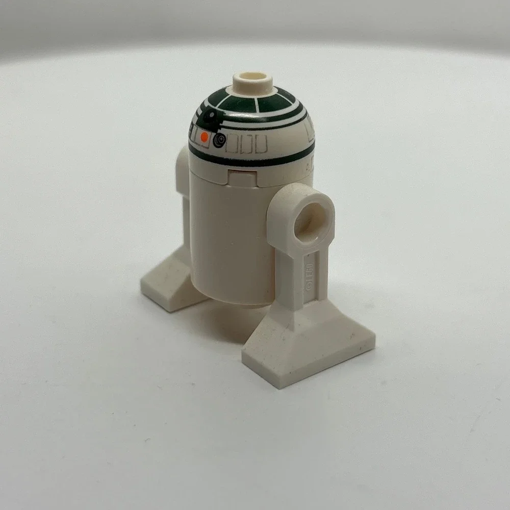 LEGO Star Wars Minifigure Astromech Droid White with Dark Green Dome Blank Body